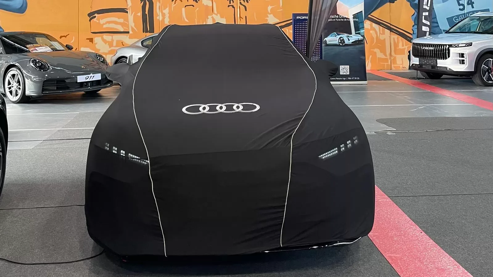 Audi A5 en Expourense: la deportividad premium se presenta en el Salón del Vehículo Nuevo — Imagen destacada Audi A5 expuesto por Apersa en el Salón del Vehículo Nuevo de Expourense